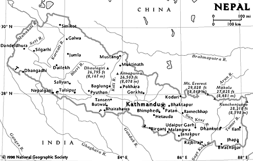 Nepal Map